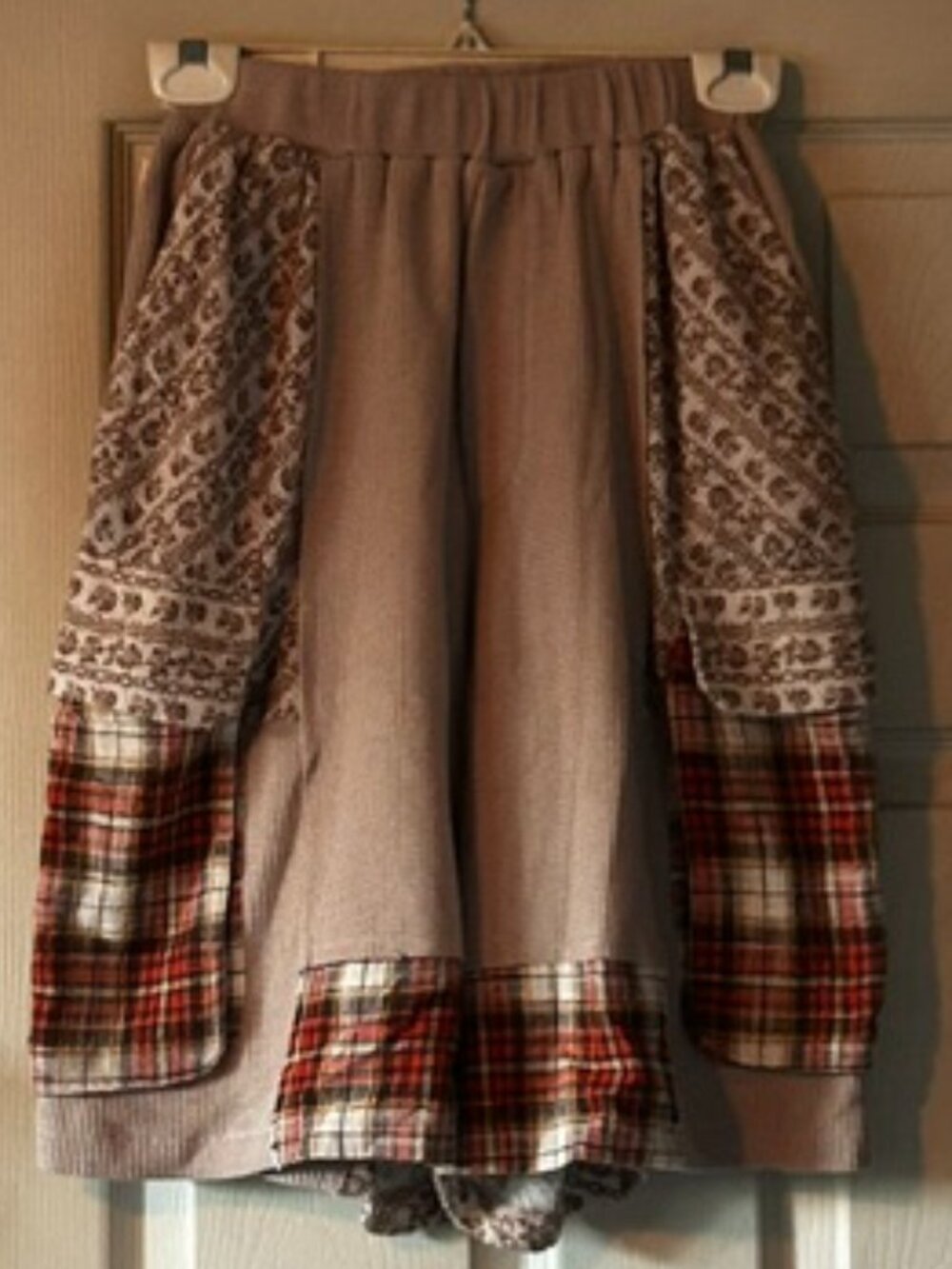 NWOT POL Patchwork Shorts - Small